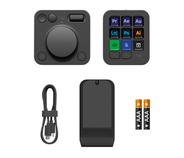 Logitech MX Creative Console Grafit - 1371033 - zdjęcie 3